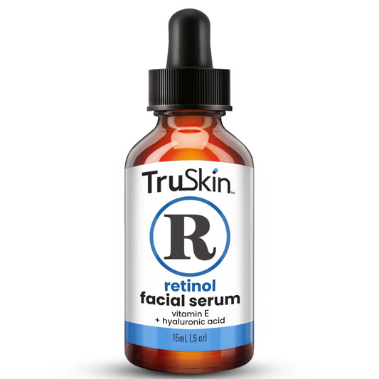 TruSkin Retinol Facial Serum with Vitamin E and Hyaluronic Acid, 0.5 fl oz